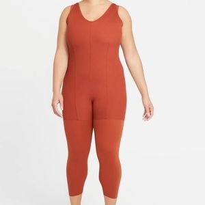 Nike Yoga Luxe Womens 7/8 Layered Jump Suit